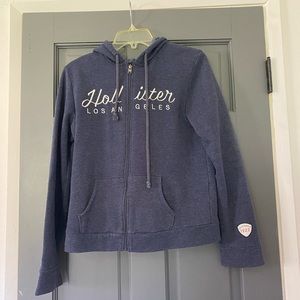 Hollister Zip Up Hoodie
